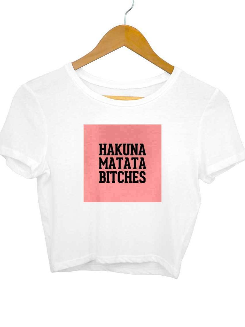 Hakuna Matata Crop Top - Insane Tees