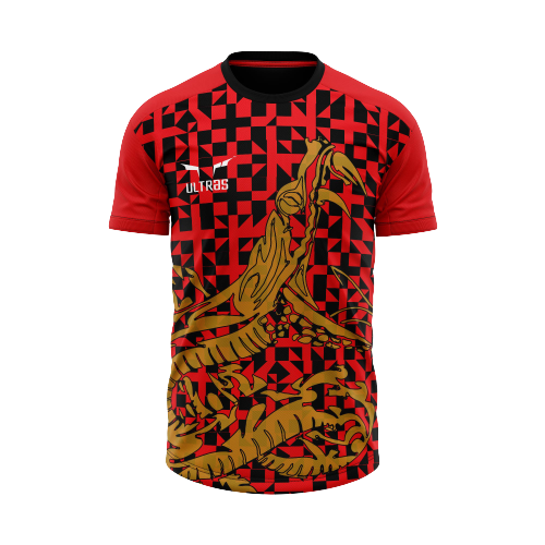 Indian Ultras - Red Viper Custom Jersey
