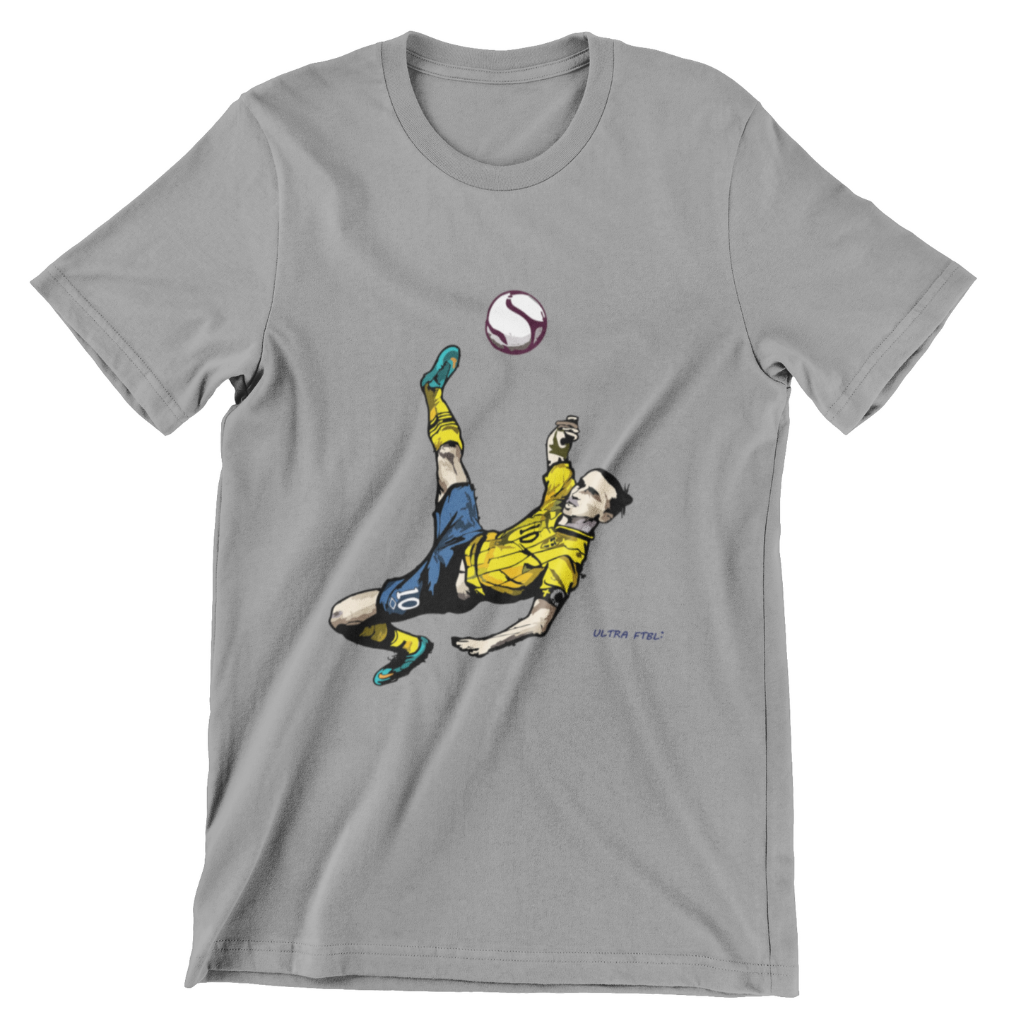 Ultra FTBL. Zlatan Ibrahimović Bicycle Kick T-shirt
