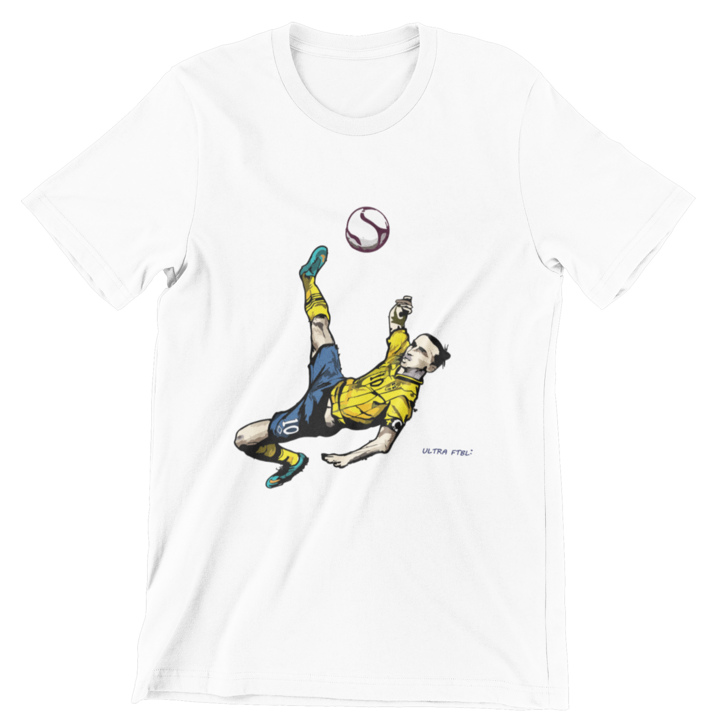 Ultra FTBL. Zlatan Ibrahimović Bicycle Kick T-shirt