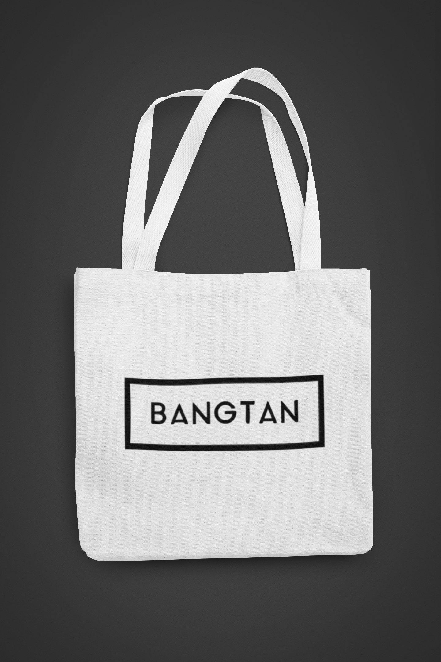 thelegalgang,BTS Bangtan Canvas Tote Bag,.
