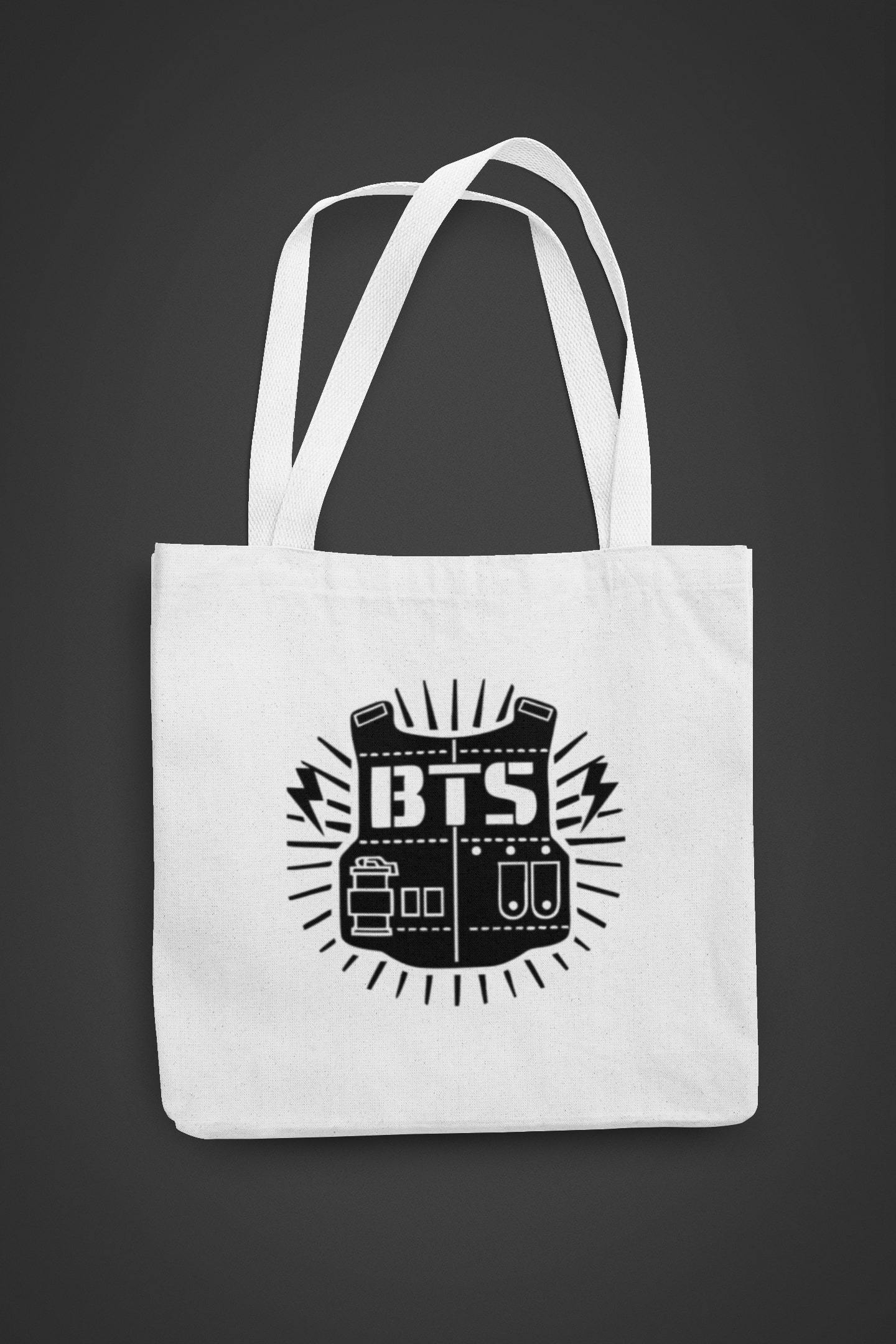 thelegalgang,BTS Merch Canvas Tote Bag,.