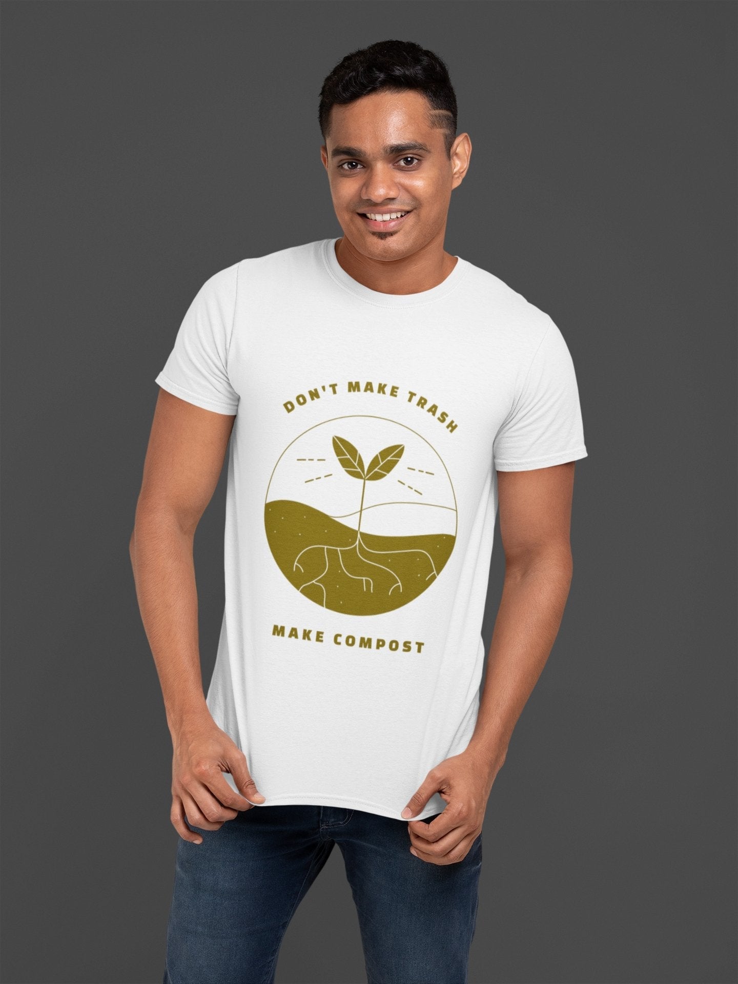 Dont Make Trash Make Compost Environment T-Shirt - Insane Tees