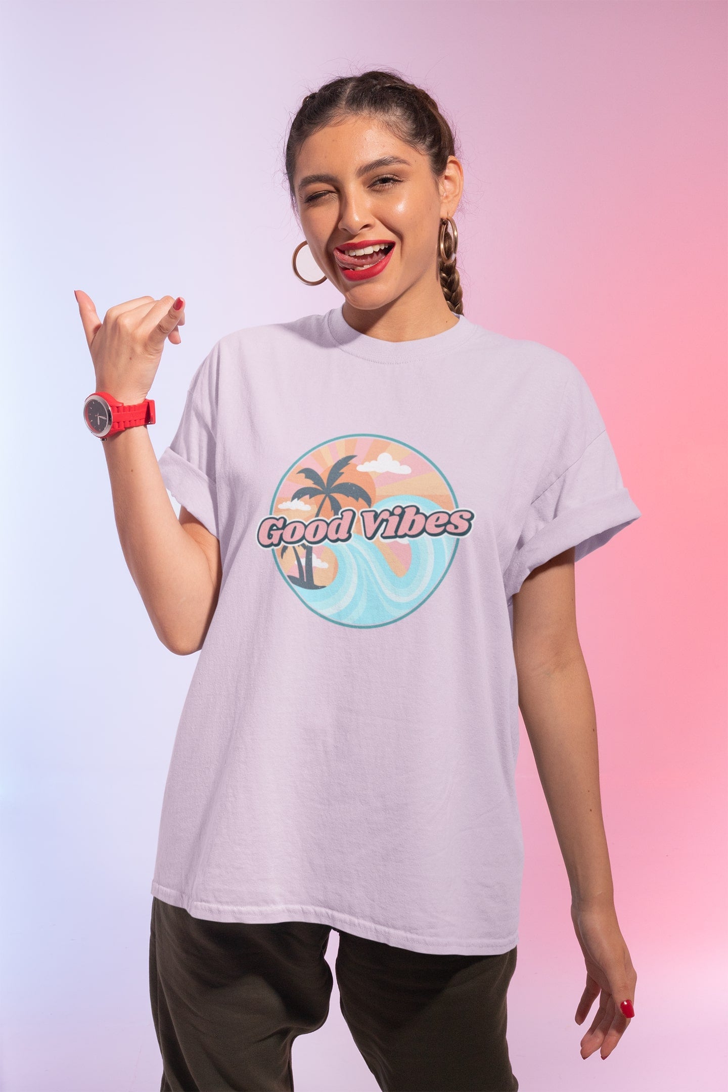 Good Vibes - Unisex Oversized T-shirt