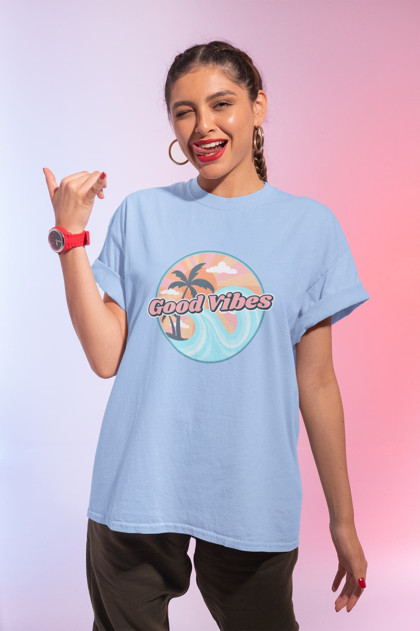 Good Vibes - Unisex Oversized T-shirt