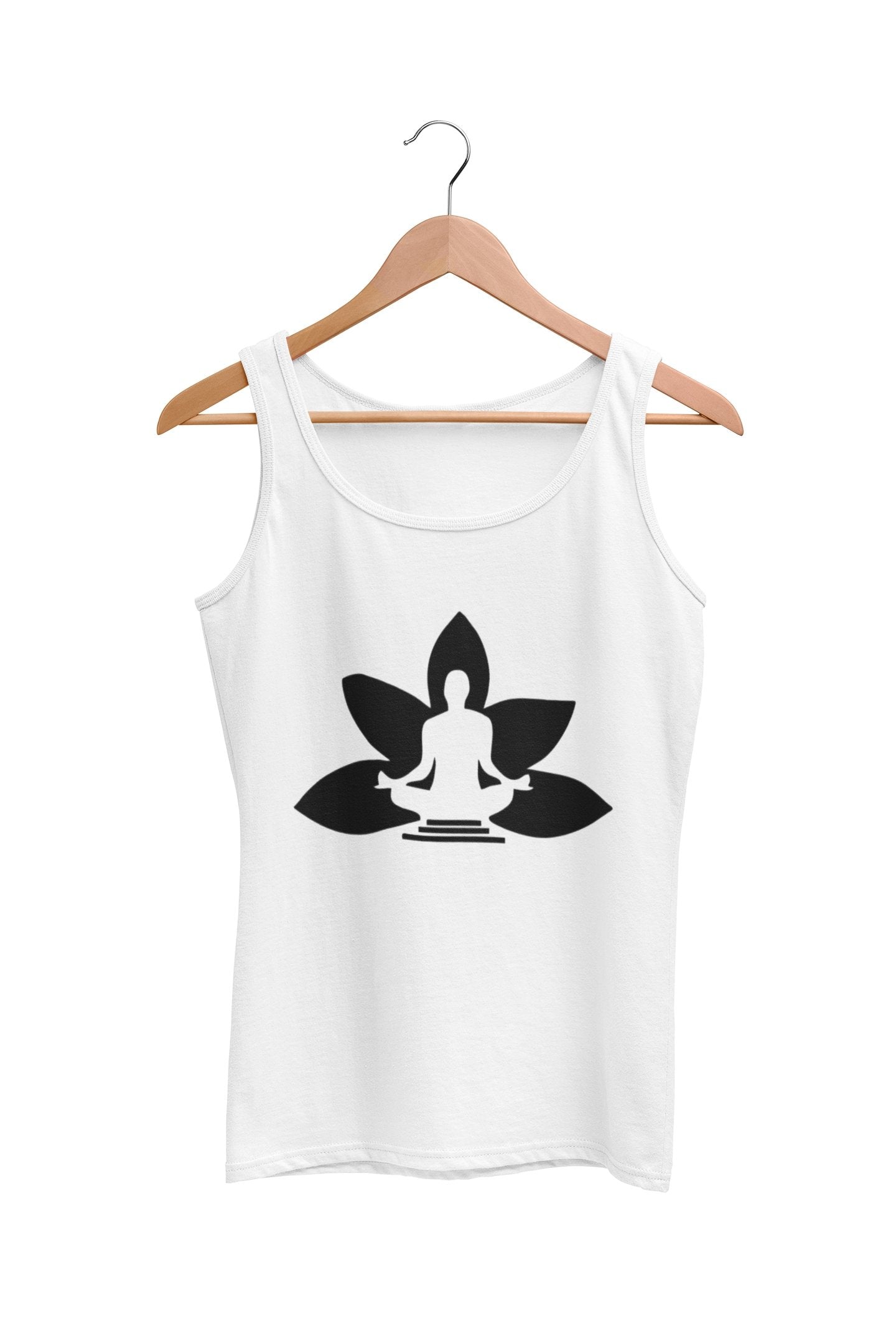 thelegalgang,Meditation Printed Yoga Tank Top,TANK TOP.
