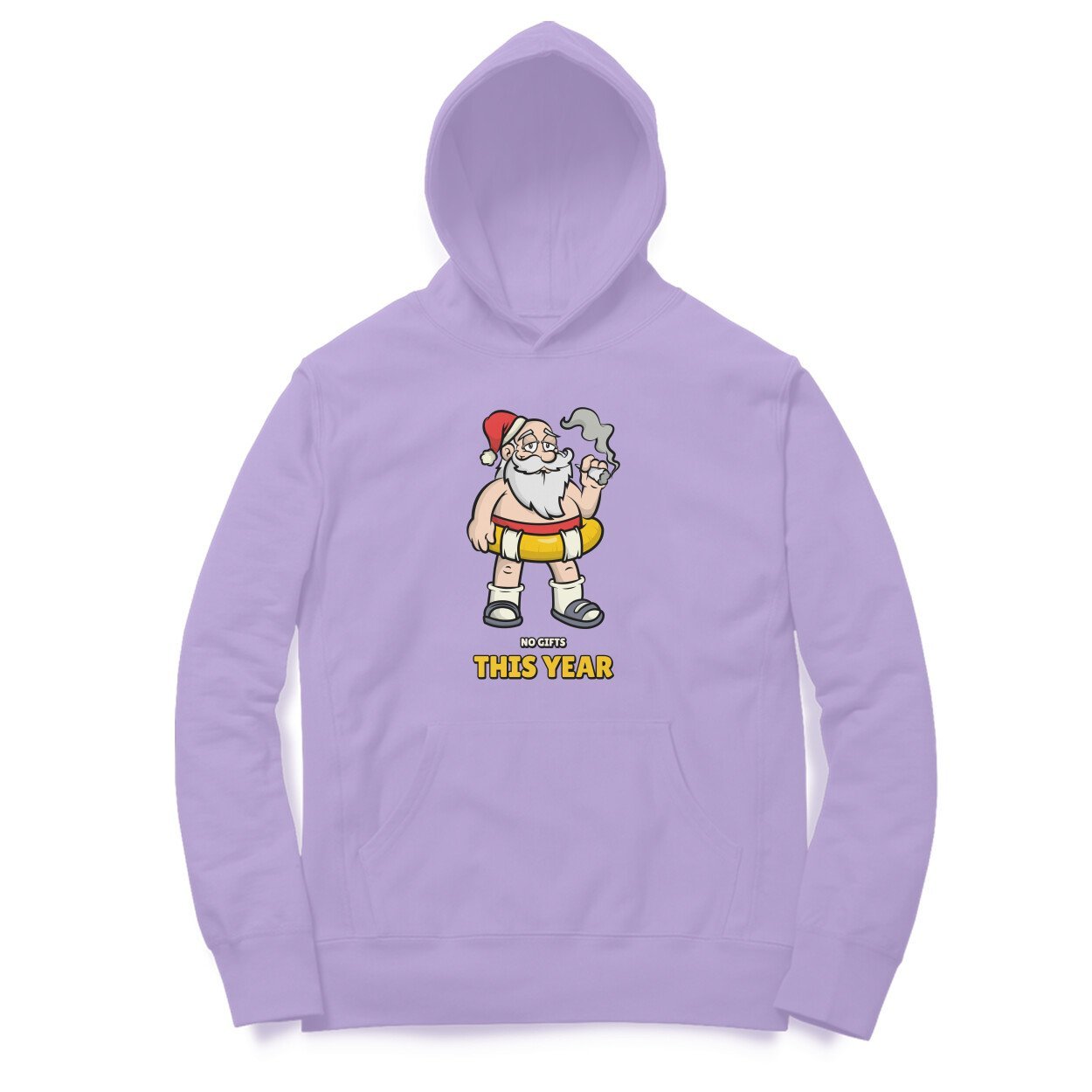 No Gift This Year Santa Hoodies
