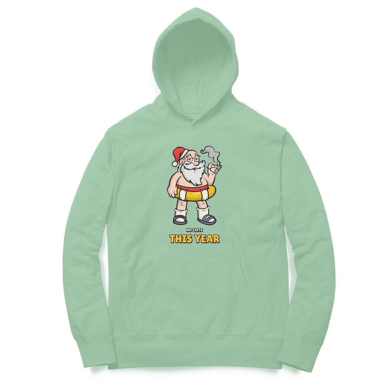 No Gift This Year Santa Hoodies