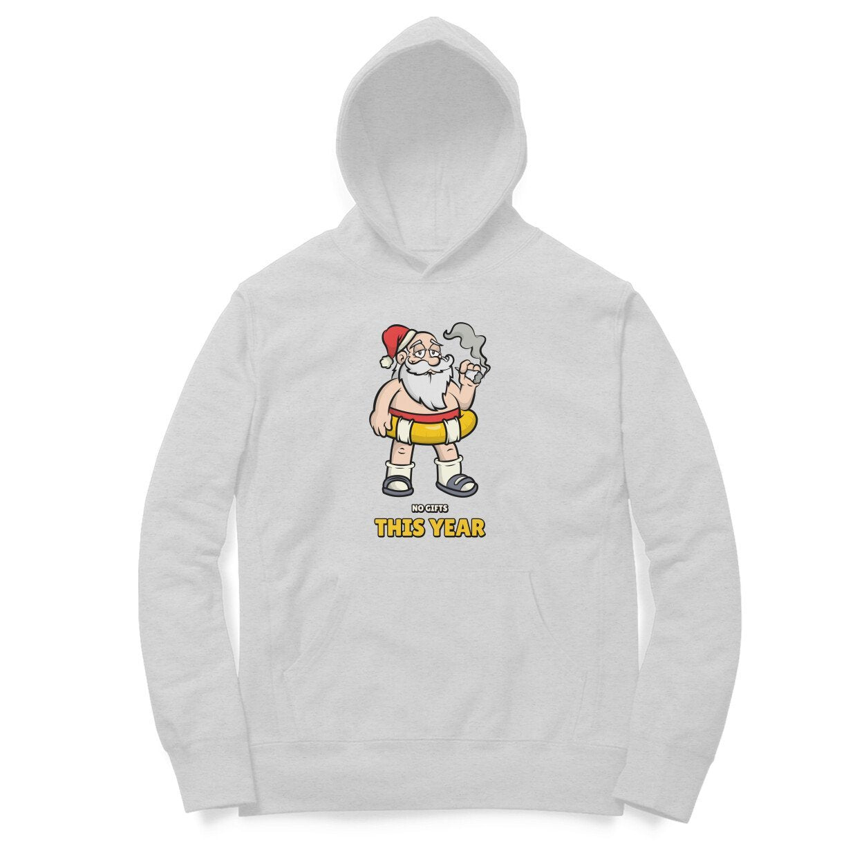 No Gift This Year Santa Hoodies