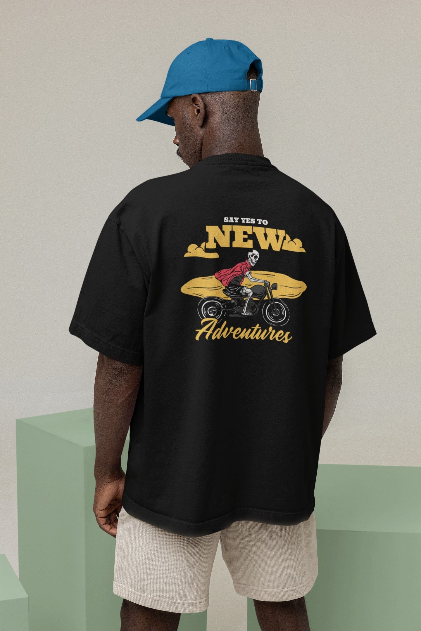 Say Yes to New Adventures - Unisex Oversized T-shirt