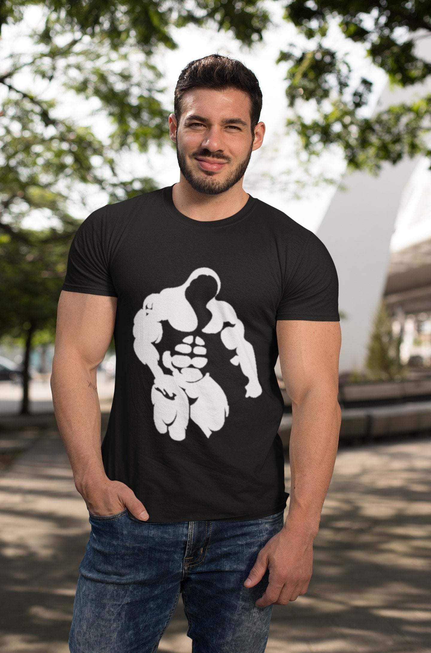 Body Building Gym Tee - Insane Tees