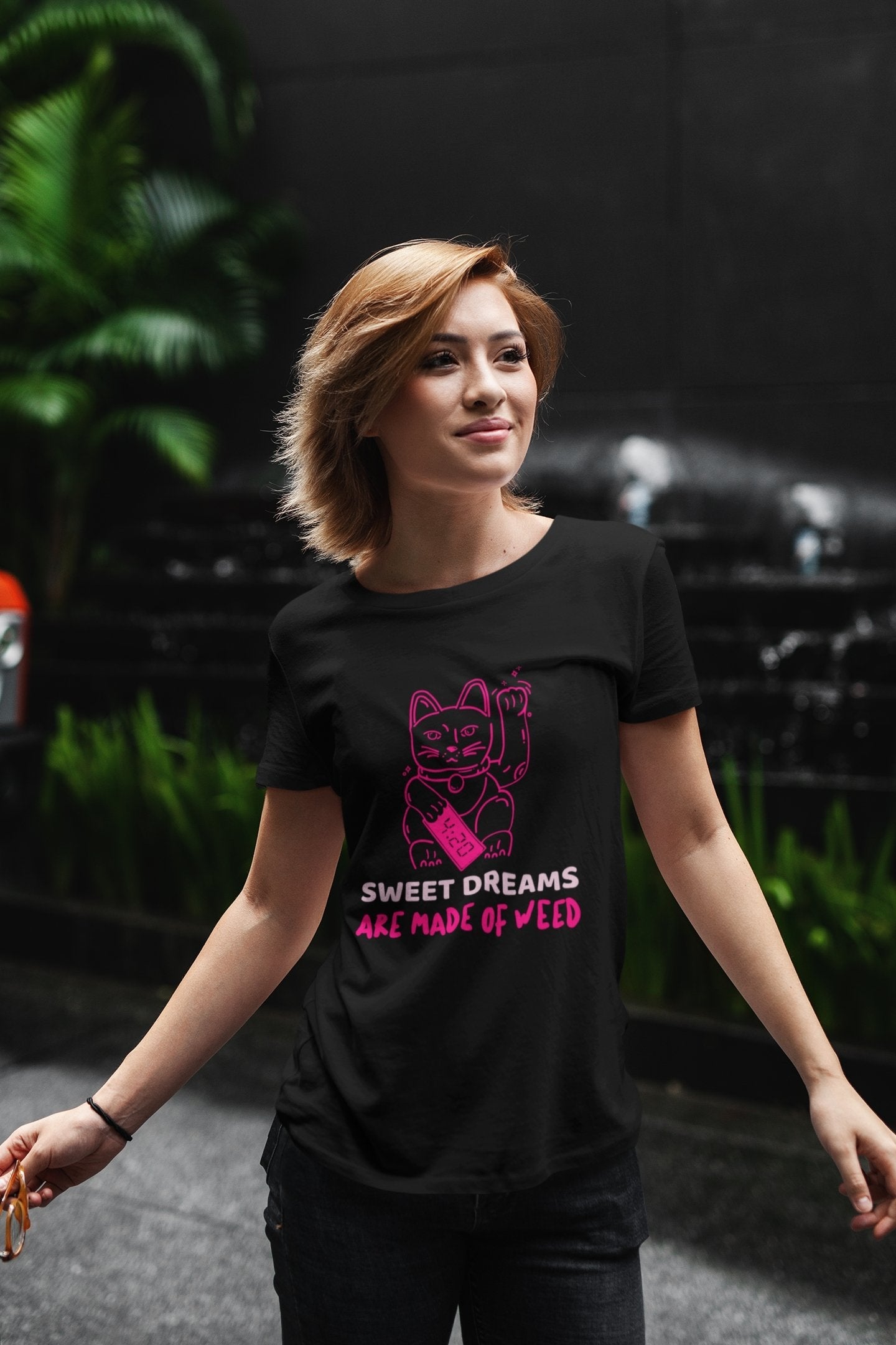 Sweet Dreams Are Made of Weed Stoner T Shirt - Insane Tees