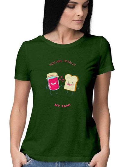 MY JAM HALF SLEEVE T-Shirt FOR WOMEN - Insane Tees