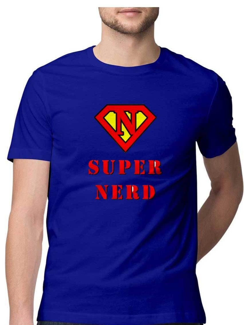 Super Nerd Half Sleeve T-Shirt - Insane Tees