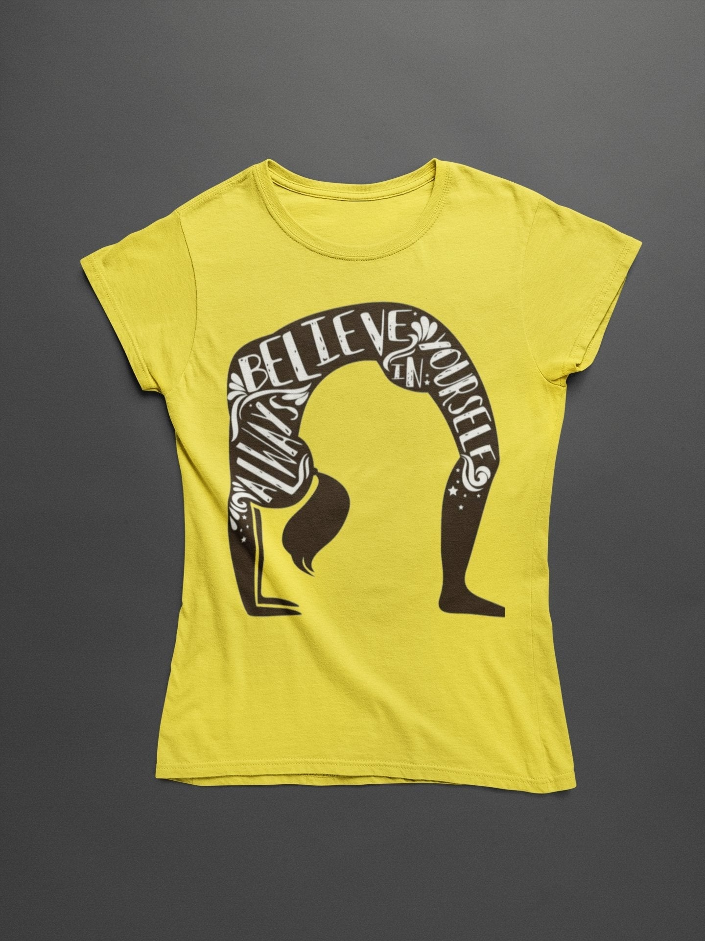 Believe in Yourself Yoga Tees - Insane Tees