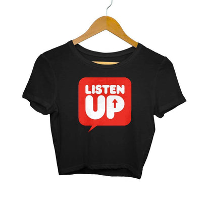 Listen Up T-Shirt for Women - Insane Tees
