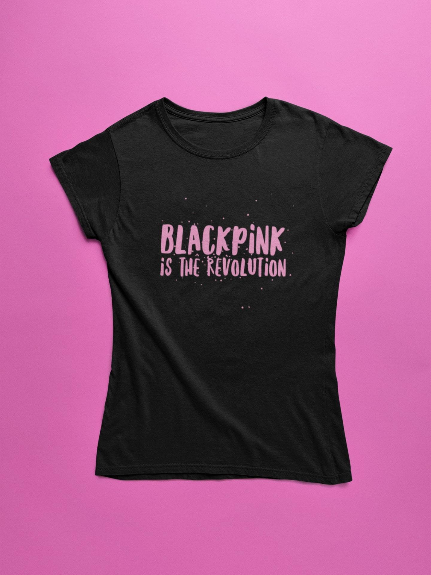 thelegalgang,KPOP BlackPink Revolution T-Shirt for Women,WOMEN.