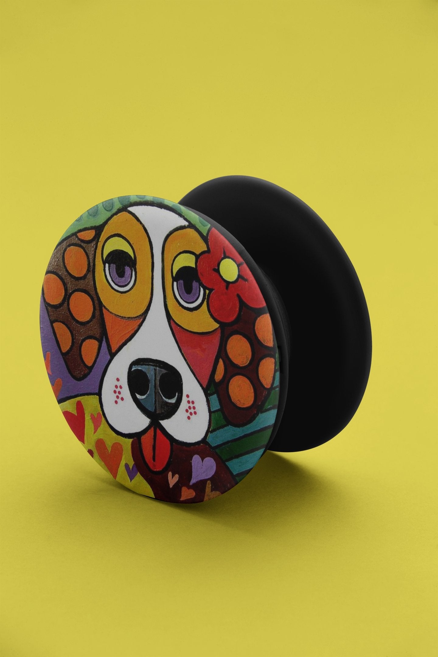 thelegalgang,Colorful Cute Dog Pop Grip,POP GRIPS.