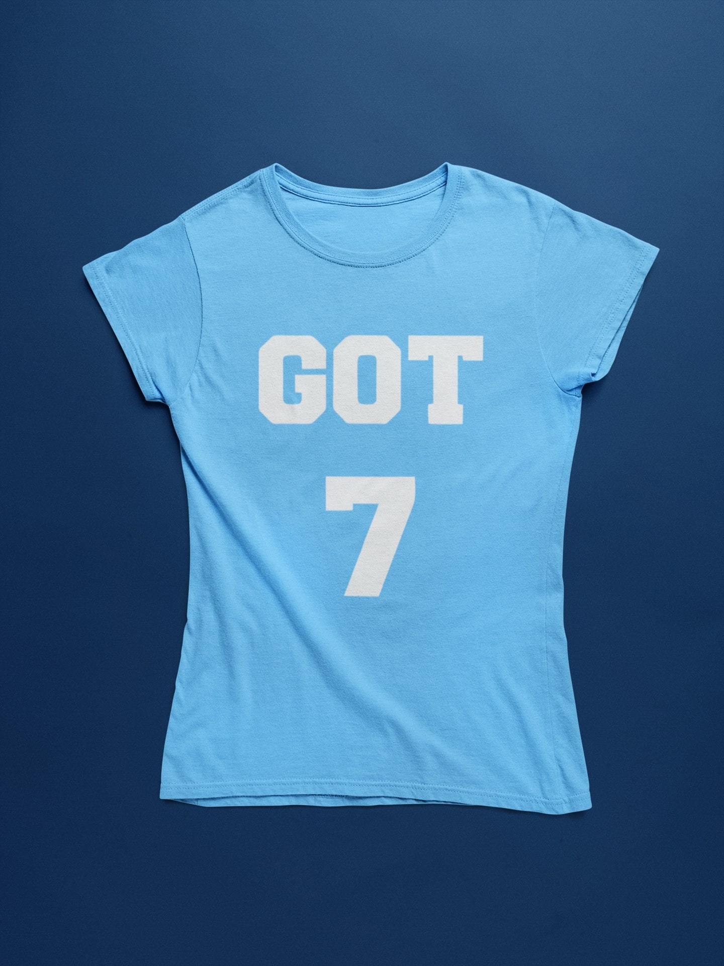 thelegalgang,KPOP GOT7 T-Shirt for Women,WOMEN.