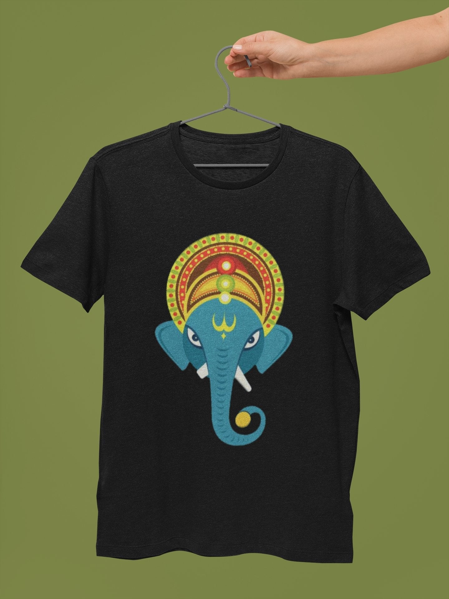 Lord Ganesh Colorful Art Tshirt - Insane Tees