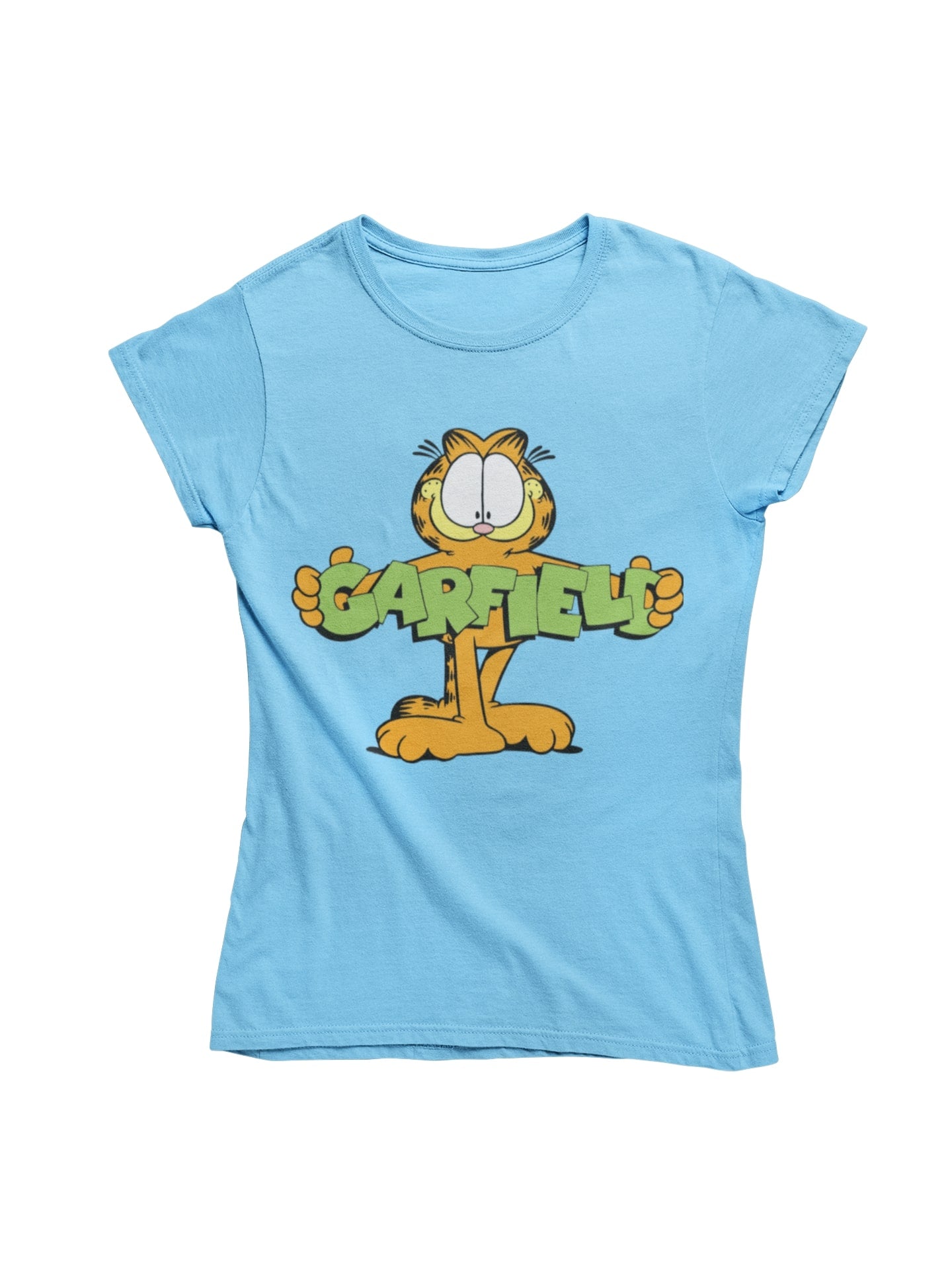 thelegalgang,Garfield-Holding logo-T shirt for Women,WOMEN.