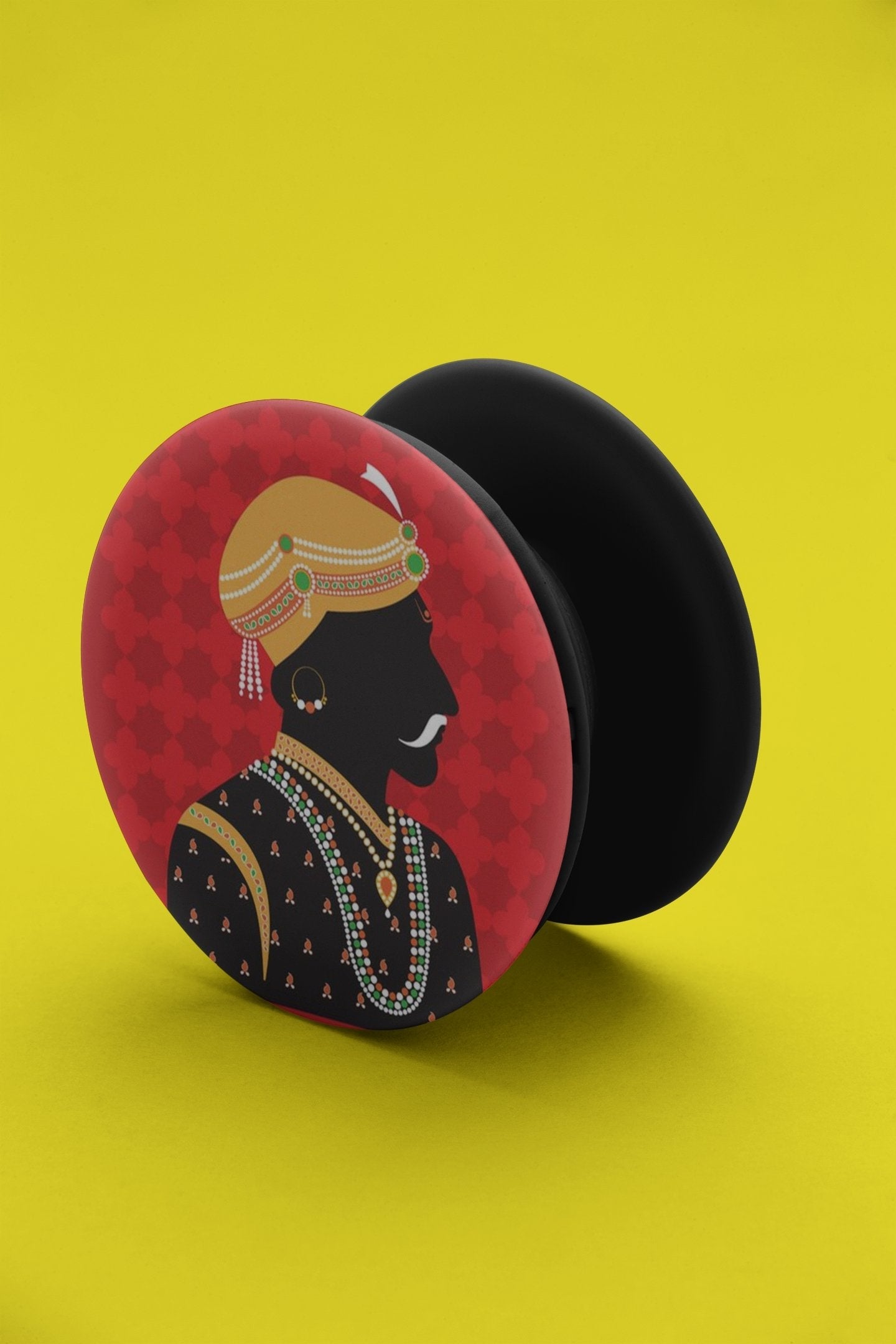 thelegalgang,Indian Maharaja Art Design Pop Grip,POP GRIPS.