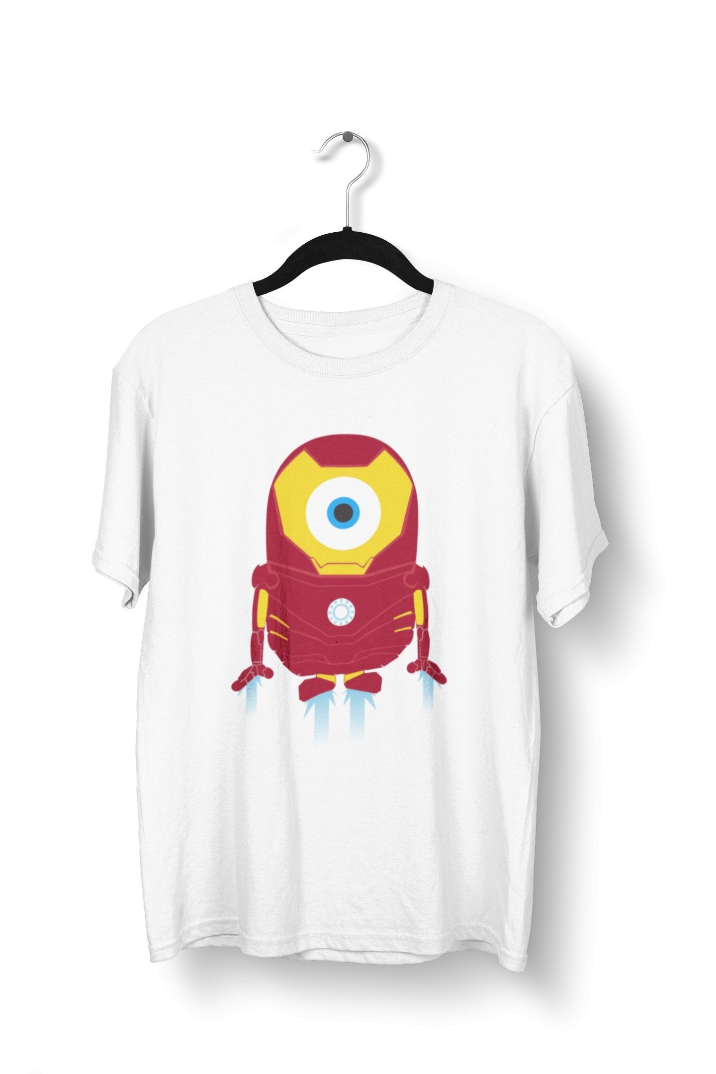 thelegalgang,Iron Man Minion Graphic T-Shirt for Men,.
