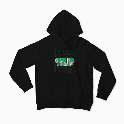 Italia Vamo - Black Men's Hoodie