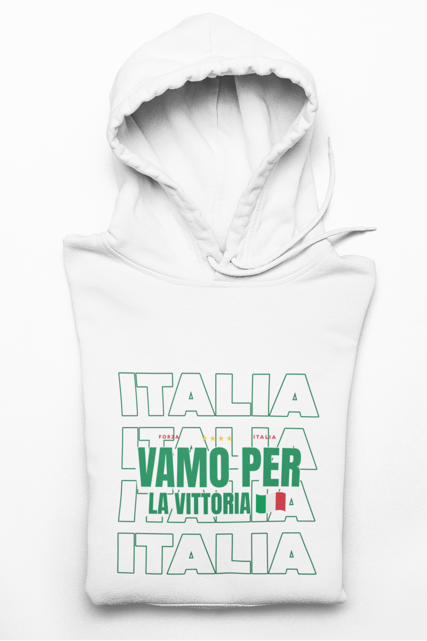 Italia Vamo - Black Men's Hoodie