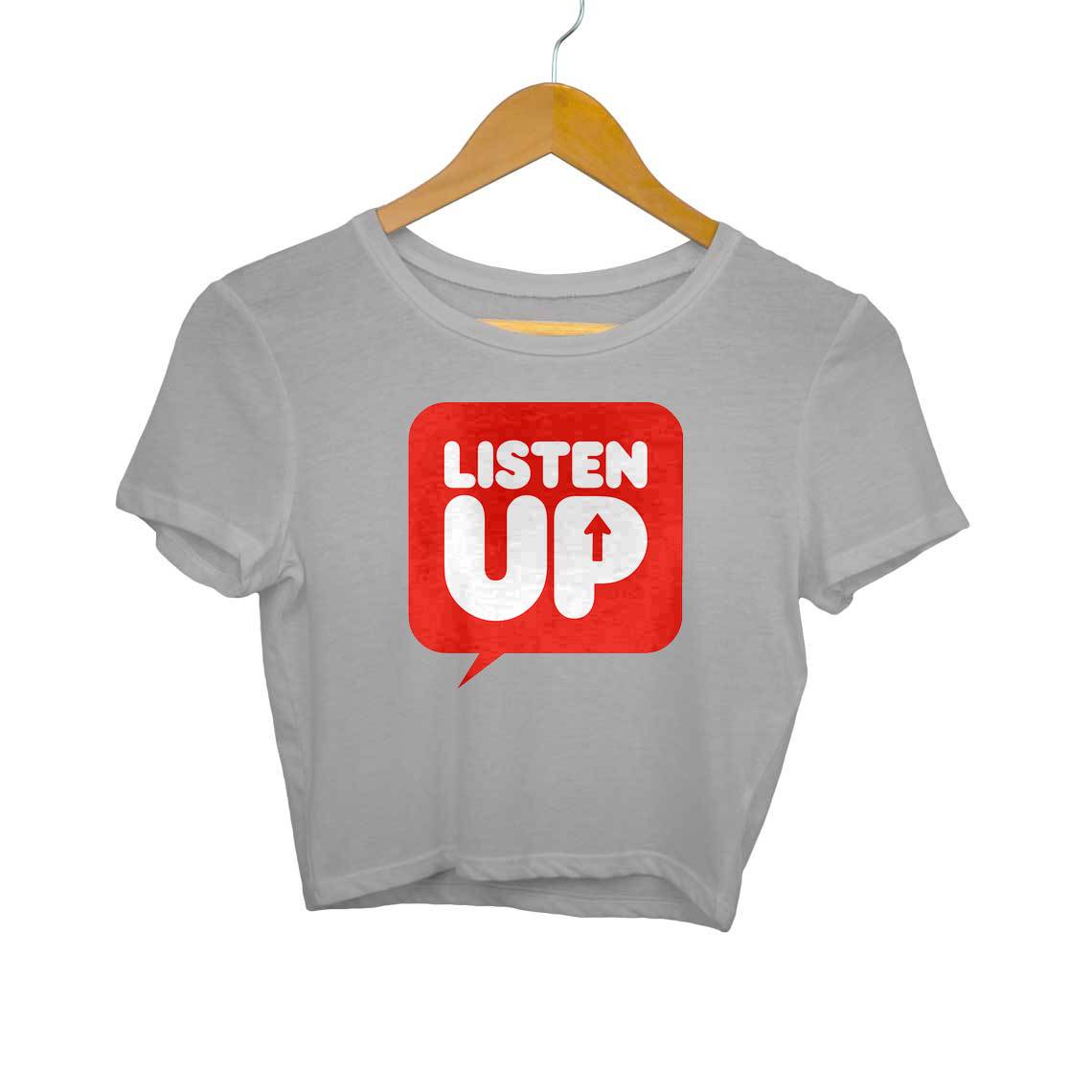 Listen Up T-Shirt for Women - Insane Tees