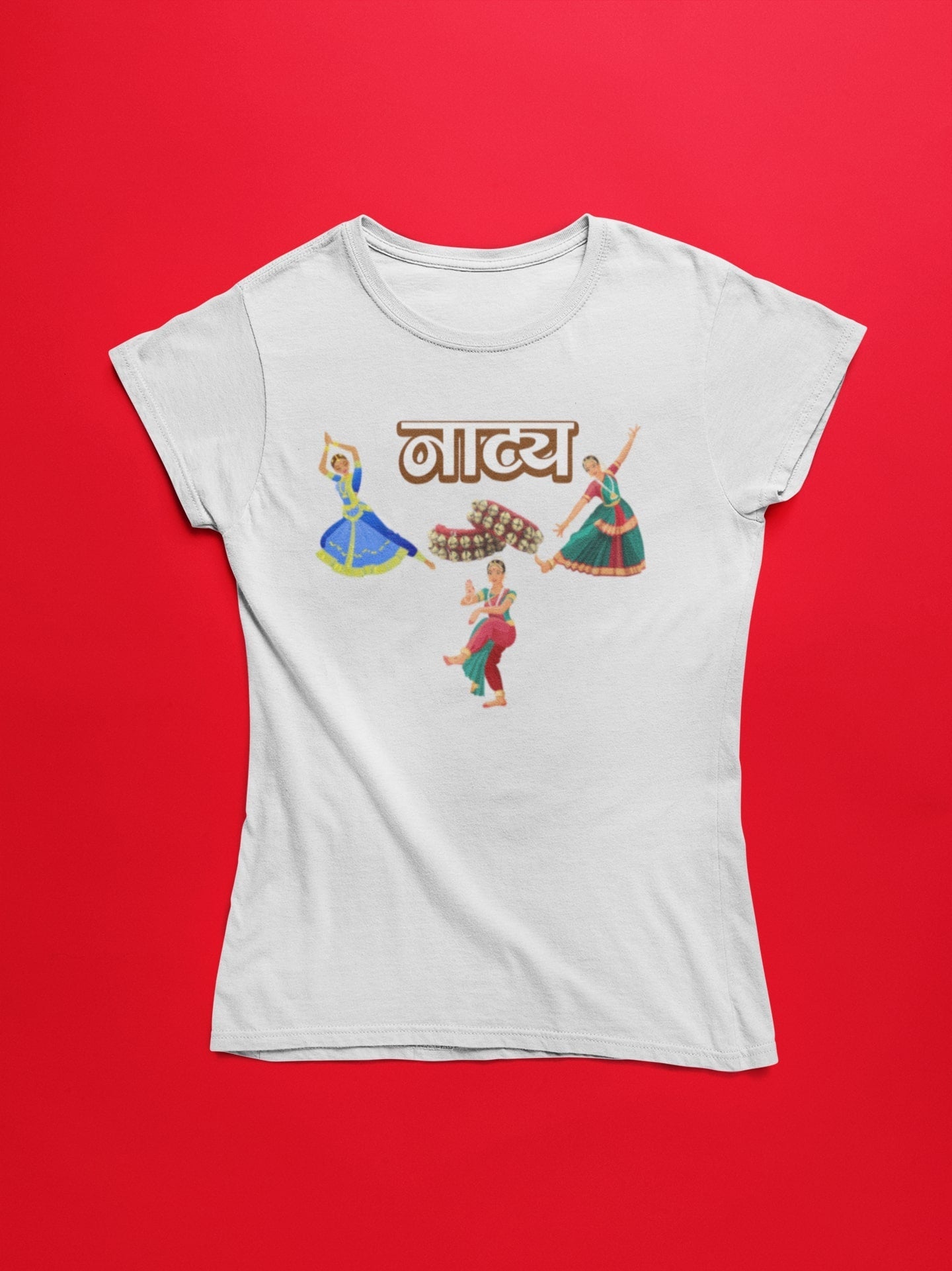thelegalgang,Natya Classical Dance Inspired T shirt for Women,WOMEN.