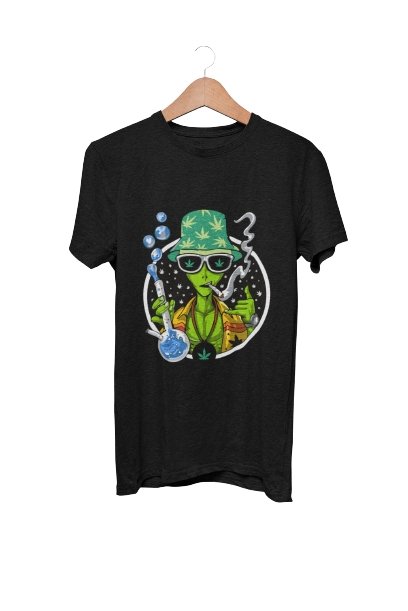 thelegalgang,Pot Alien Psychedelic Stoner T-shirt for Men,.