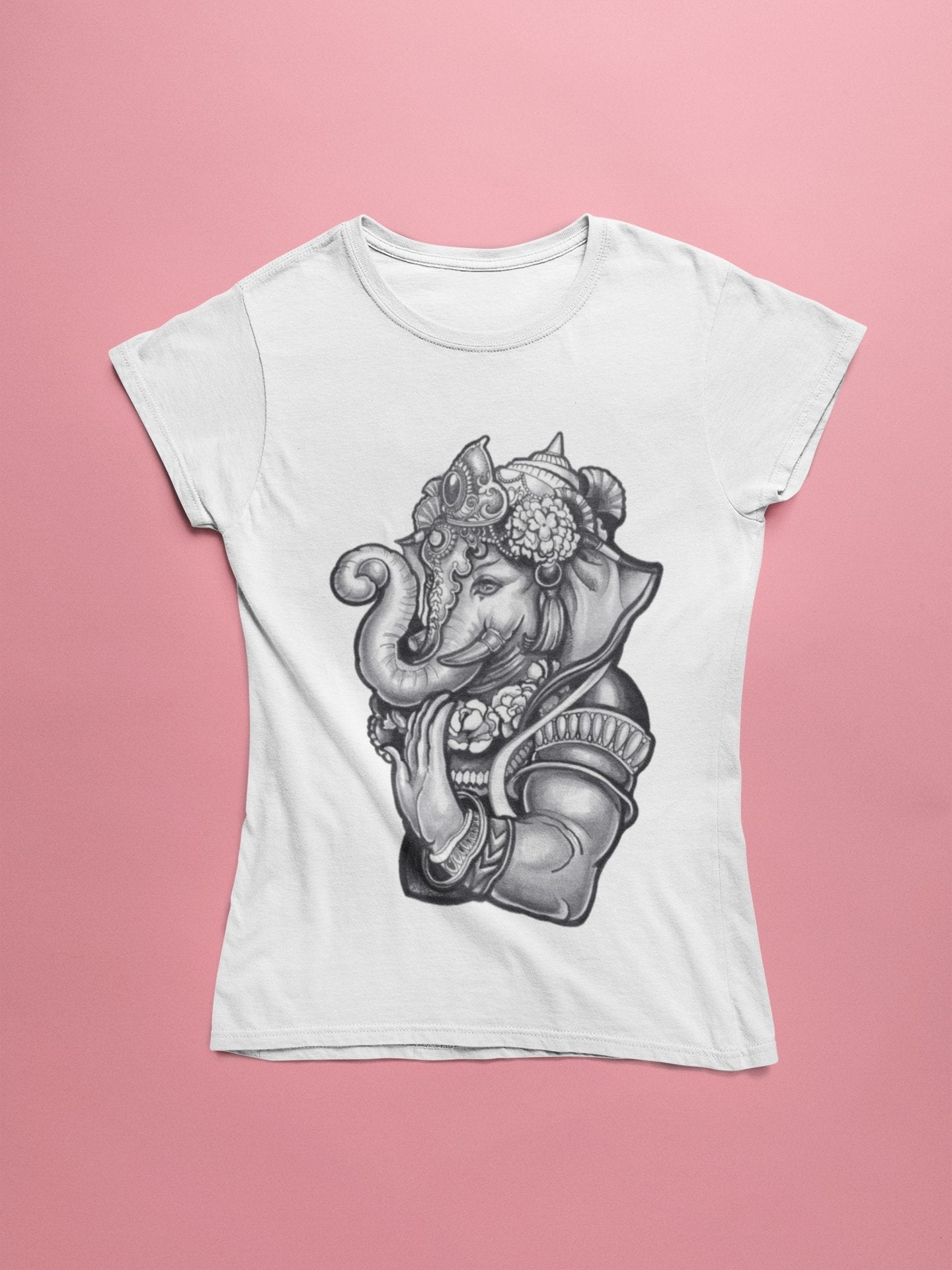 Super Lord Ganesh Women Tees - Insane Tees