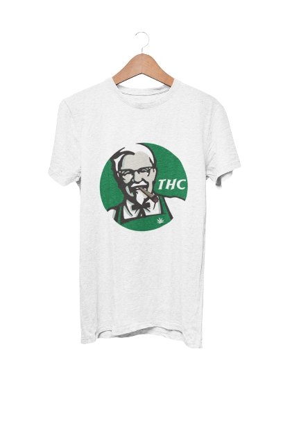 thelegalgang,Stoner KFC THC T-shirt for Men,.