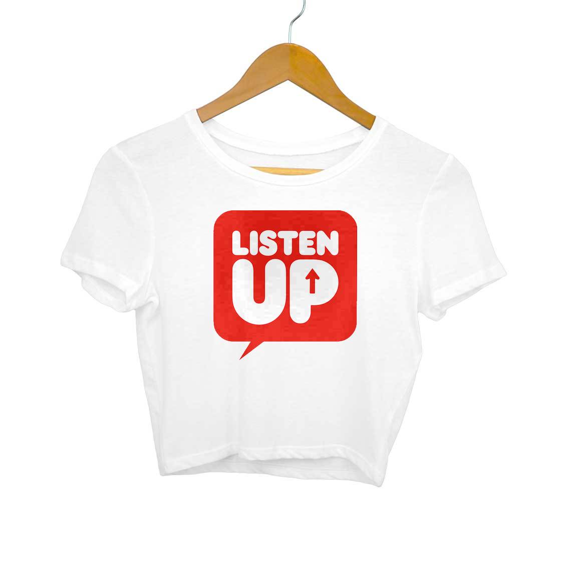 Listen Up T-Shirt for Women - Insane Tees