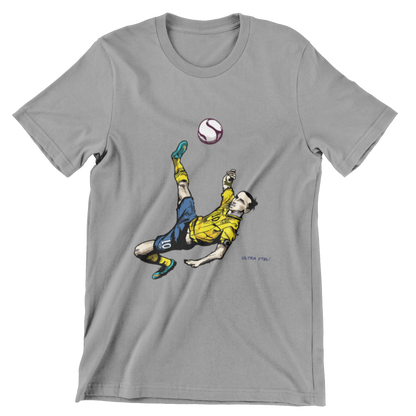Ultra FTBL. Zlatan Ibrahimović Bicycle Kick T-shirt