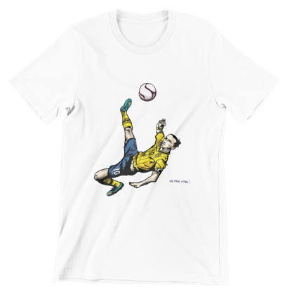 Ultra FTBL. Zlatan Ibrahimović Bicycle Kick T-shirt