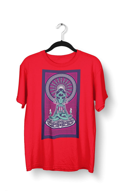 thelegalgang,Alien Trippy Psychedelic T-Shirt for Men,.