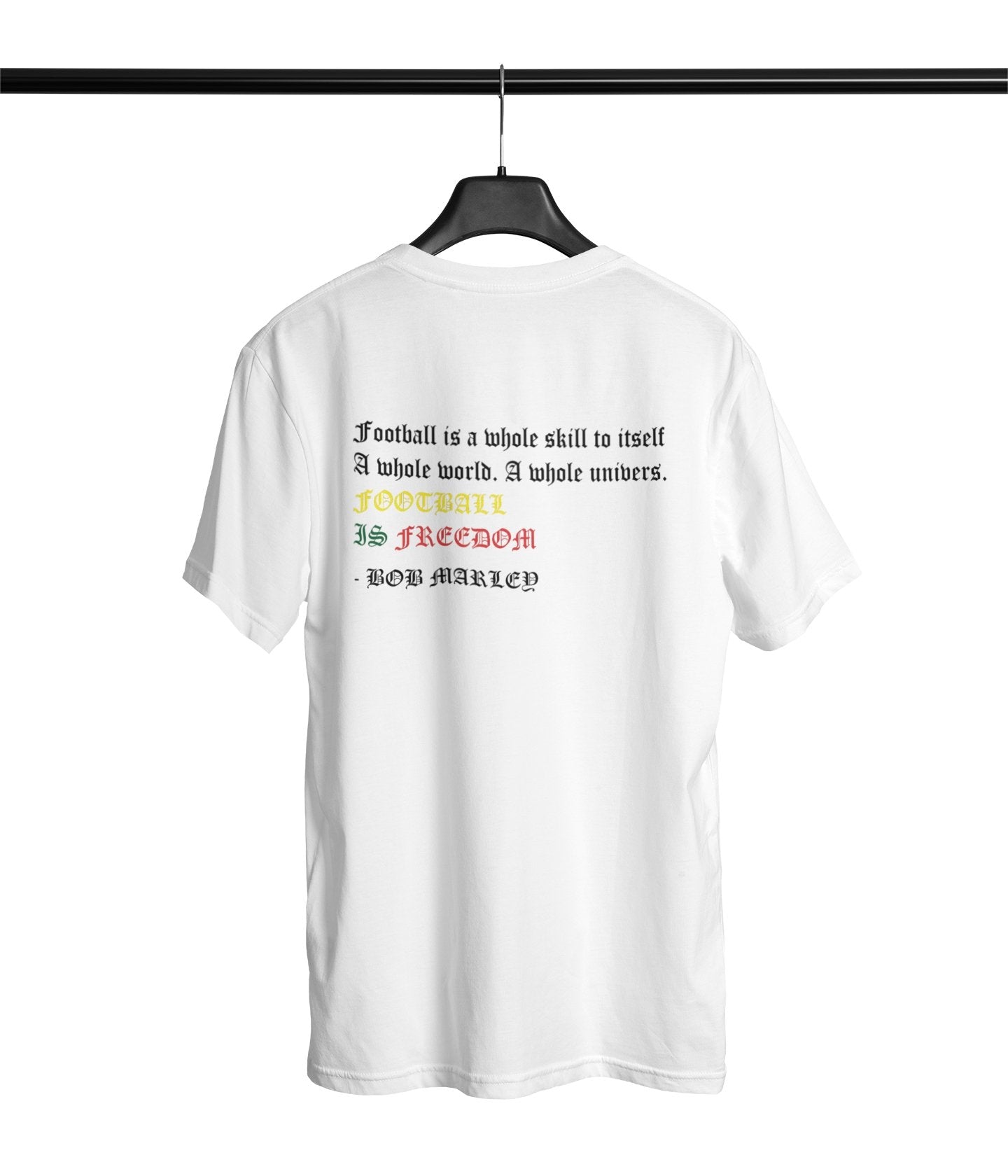 Bob Marley - Football is Freedom T-shirt