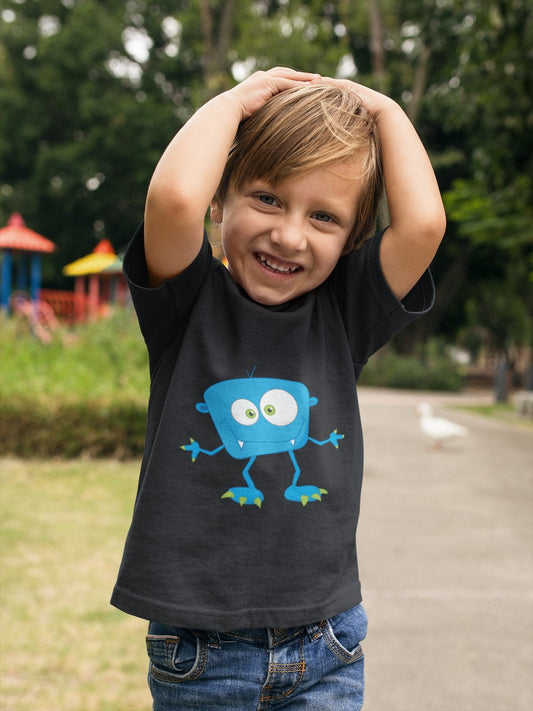 thelegalgang,Little Piggy Monster Kids Halloween Graphic T Shirt,KIDS.