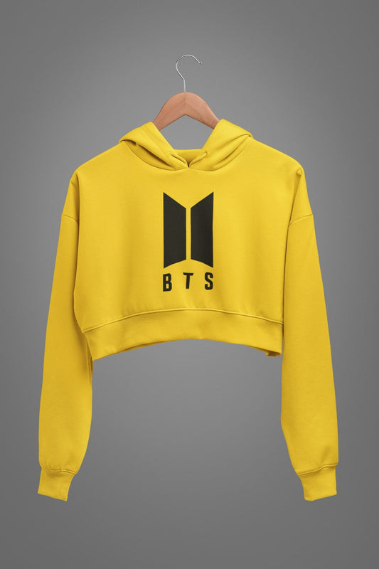 thelegalgang,BTS Logo Crop Hoodies,.