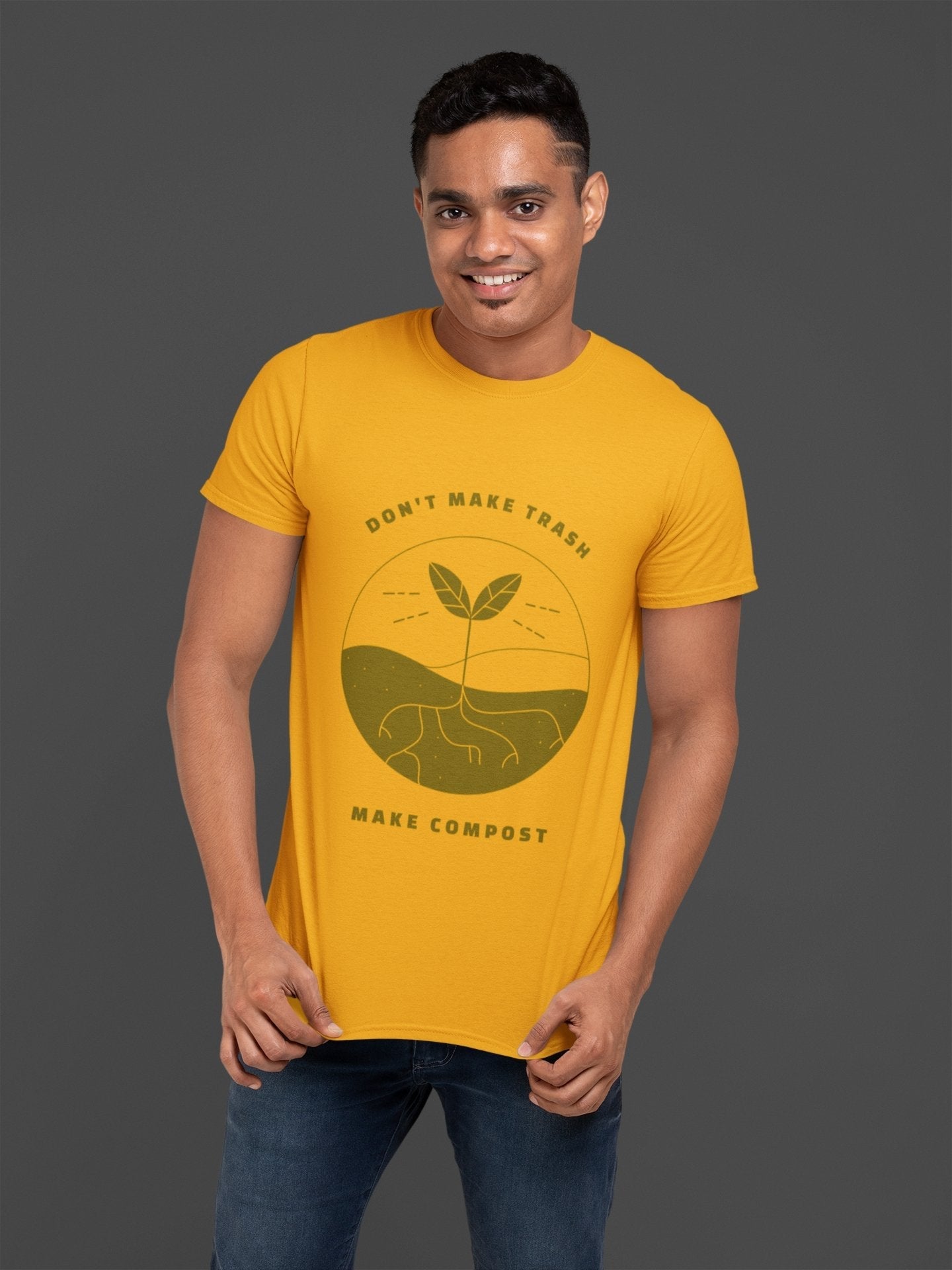 Dont Make Trash Make Compost Environment T-Shirt - Insane Tees