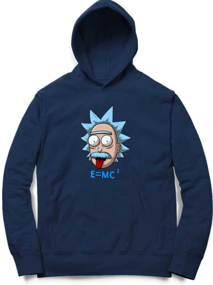 E=MC2 Einstein Hoodie for Men - Insane Tees