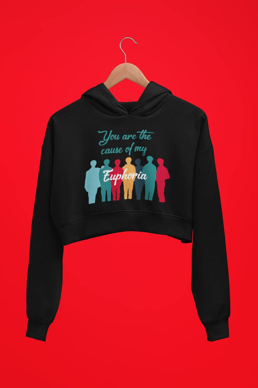 thelegalgang,Euphoria BTS Crop Hoodies,.