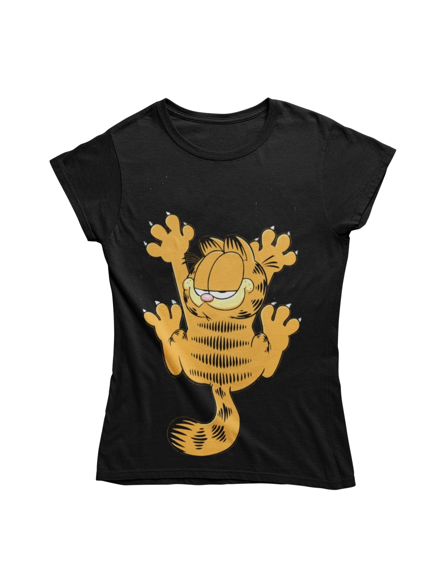 thelegalgang,Garfield Scratch T shirt for Women,WOMEN.