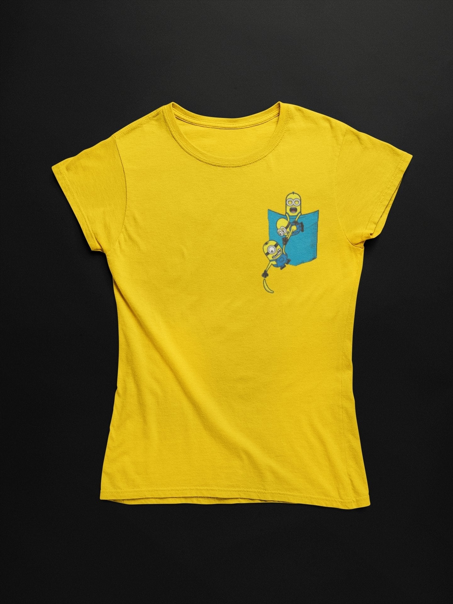 Minion Banana in a Pocket Tee - Insane Tees
