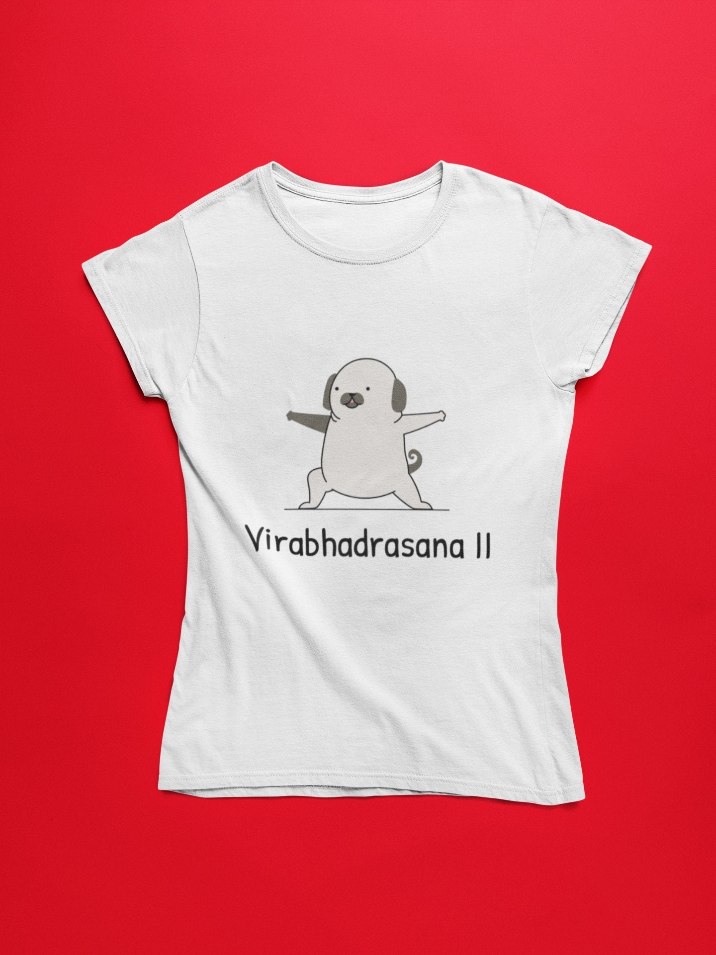 thelegalgang,Virabhadrasana Design Yoga T shirt for Women,WOMEN.