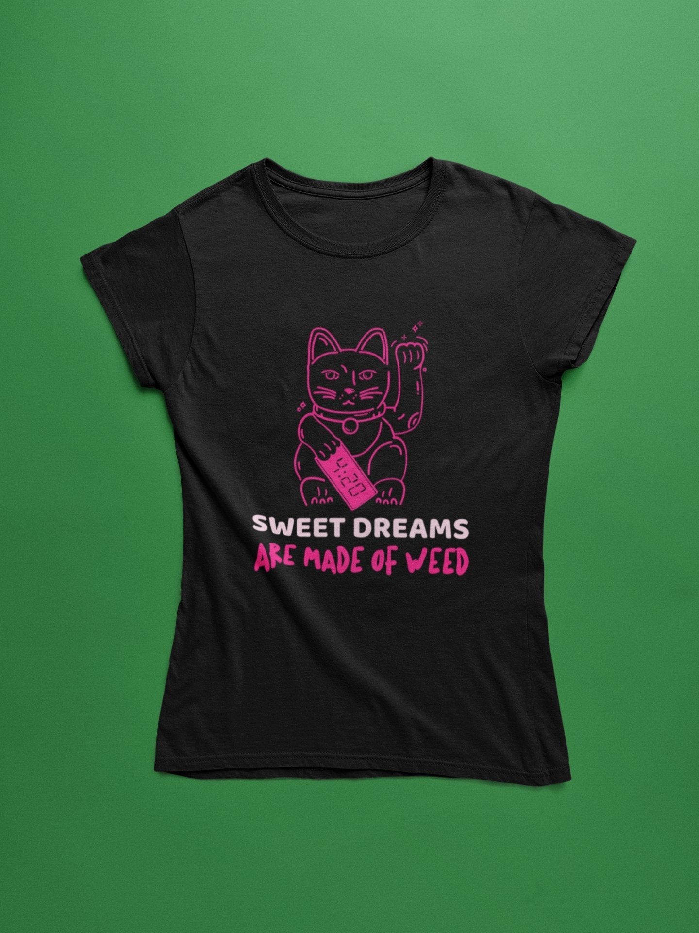 Sweet Dreams Are Made of Weed Stoner T Shirt - Insane Tees
