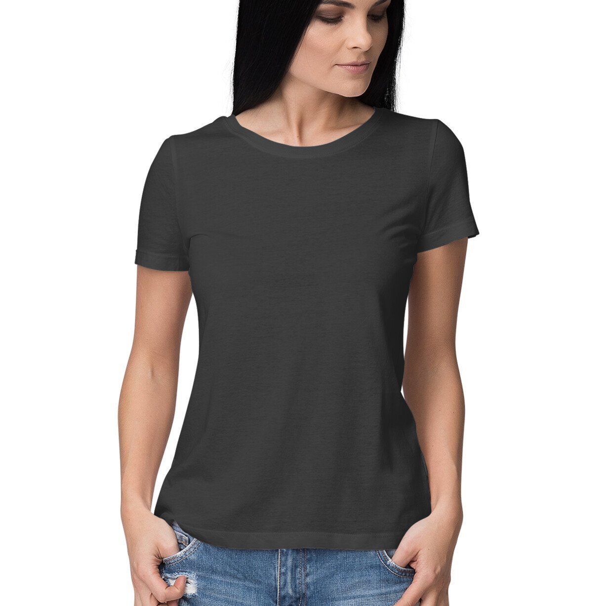 Black Half Sleeve T-Shirt - Insane Tees