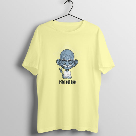 Gandhi chill peace out Bro Tshirt for Men